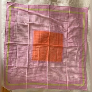 NWOT Block Shop Textiles Bernadette Square Scarf Approximately
